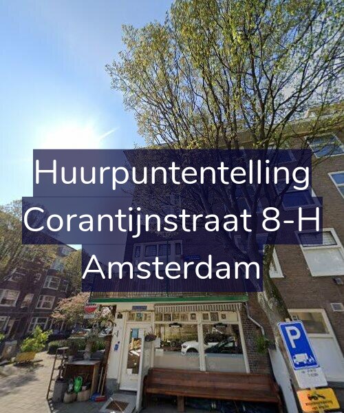 Foto gevel Huurpuntentelling voor Corantijnstraat 8-H, Amsterdam
