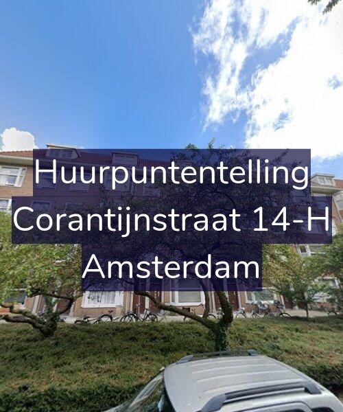 Foto gevel Huurpuntentelling voor Corantijnstraat 14-H, Amsterdam