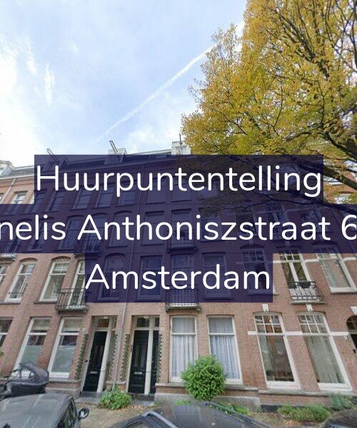 Foto gevel Huurpuntentelling voor Cornelis Anthoniszstraat 62-1, Amsterdam