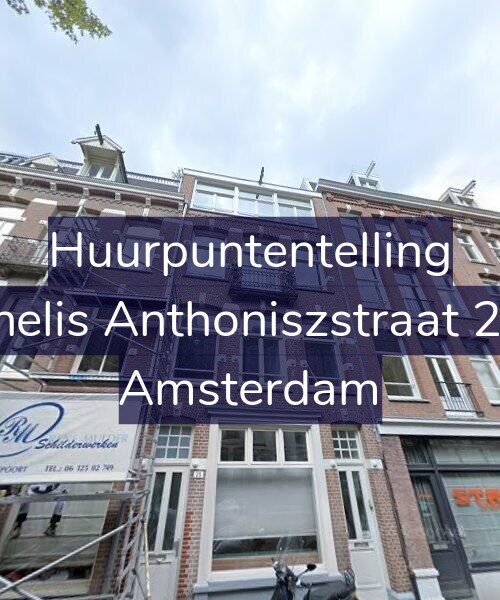 Foto gevel Huurpuntentelling voor Cornelis Anthoniszstraat 25-H, Amsterdam