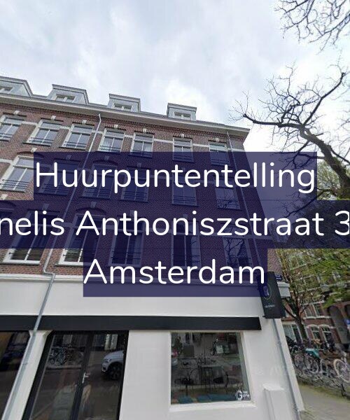 Foto gevel Huurpuntentelling voor Cornelis Anthoniszstraat 39-1, Amsterdam