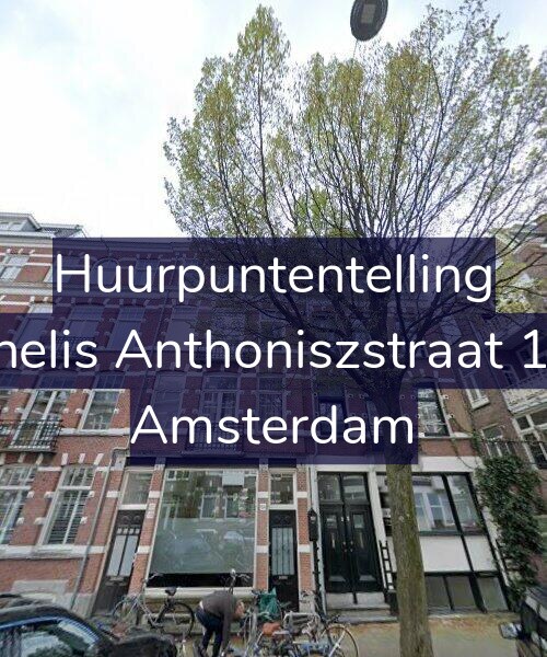 Foto gevel Huurpuntentelling voor Cornelis Anthoniszstraat 10-A, Amsterdam
