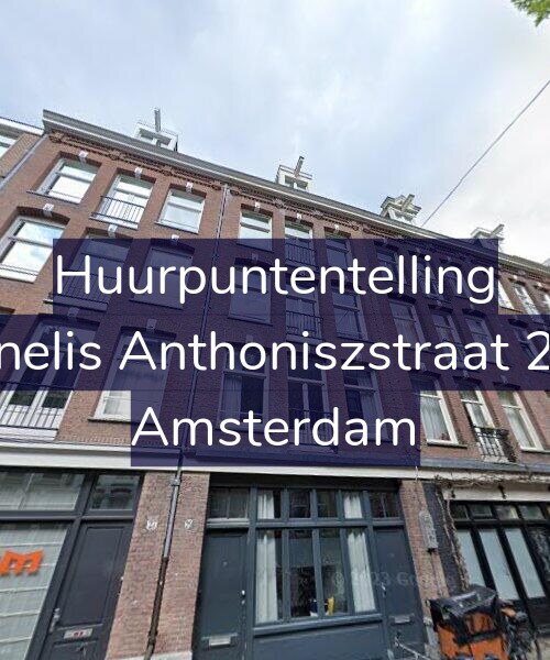 Foto gevel Huurpuntentelling voor Cornelis Anthoniszstraat 29-2, Amsterdam