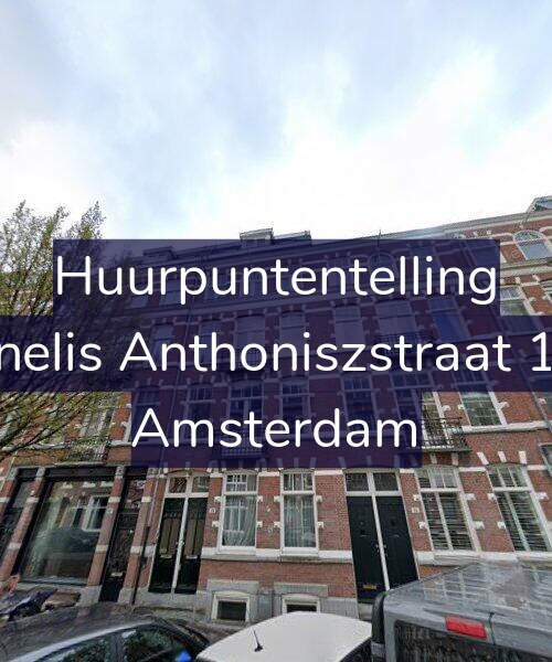 Foto gevel Huurpuntentelling voor Cornelis Anthoniszstraat 14-3, Amsterdam