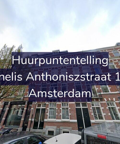 Foto gevel Huurpuntentelling voor Cornelis Anthoniszstraat 14-4, Amsterdam