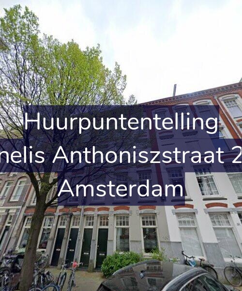 Foto gevel Huurpuntentelling voor Cornelis Anthoniszstraat 28-1, Amsterdam