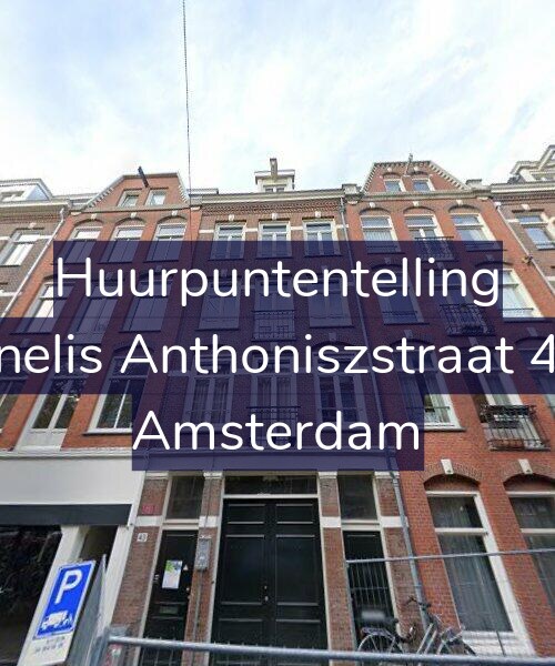 Foto gevel Huurpuntentelling voor Cornelis Anthoniszstraat 43-1, Amsterdam