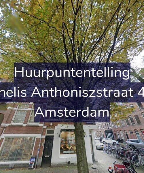 Foto gevel Huurpuntentelling voor Cornelis Anthoniszstraat 40-2, Amsterdam