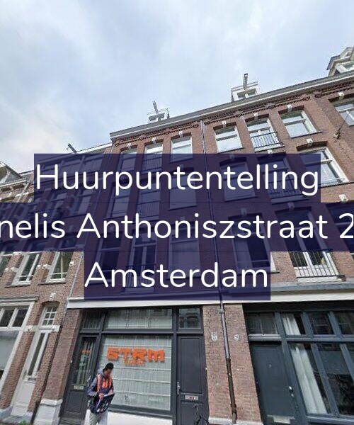 Foto gevel Huurpuntentelling voor Cornelis Anthoniszstraat 27-1, Amsterdam