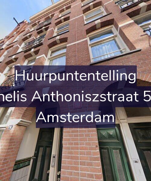 Foto gevel Huurpuntentelling voor Cornelis Anthoniszstraat 52-H, Amsterdam