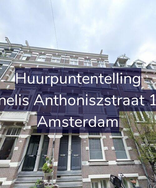 Foto gevel Huurpuntentelling voor Cornelis Anthoniszstraat 11-2, Amsterdam