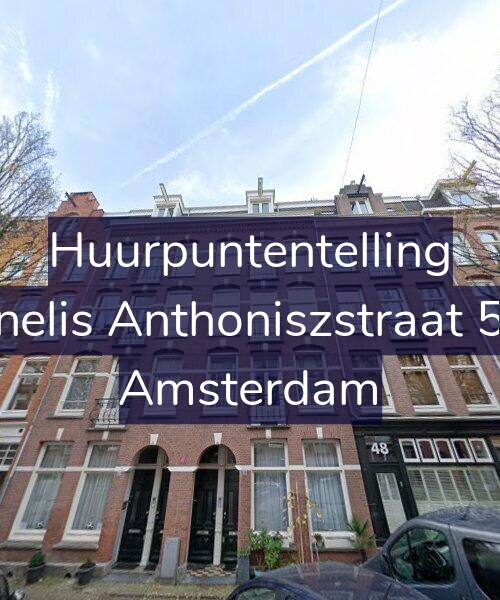 Foto gevel Huurpuntentelling voor Cornelis Anthoniszstraat 50-2, Amsterdam