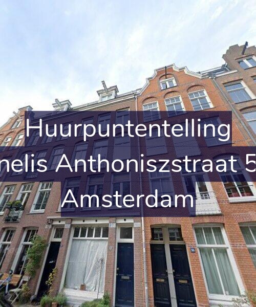 Foto gevel Huurpuntentelling voor Cornelis Anthoniszstraat 53-3, Amsterdam