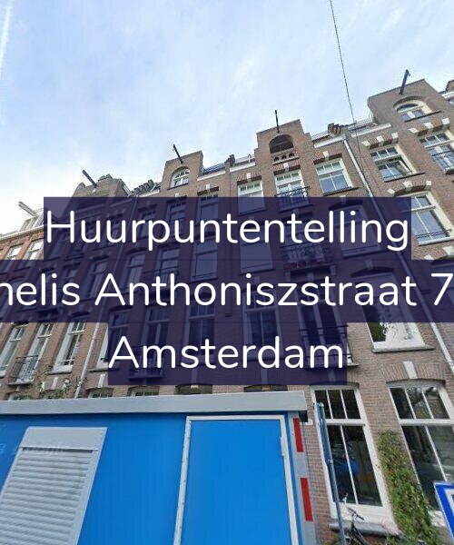 Foto gevel Huurpuntentelling voor Cornelis Anthoniszstraat 75-H, Amsterdam