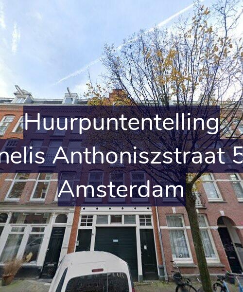 Foto gevel Huurpuntentelling voor Cornelis Anthoniszstraat 54-1, Amsterdam