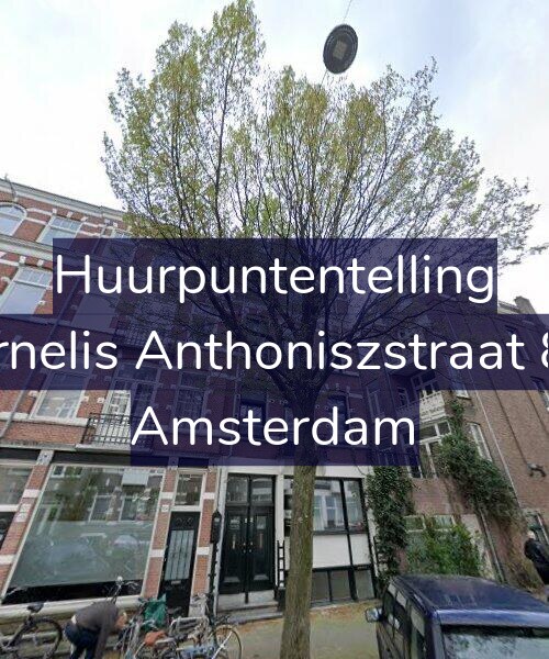 Foto gevel Huurpuntentelling voor Cornelis Anthoniszstraat 8-2, Amsterdam