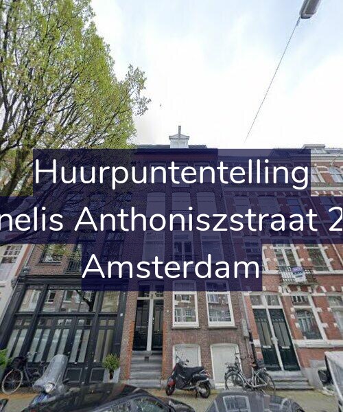 Foto gevel Huurpuntentelling voor Cornelis Anthoniszstraat 20-4, Amsterdam