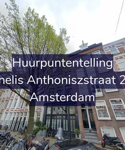 Foto gevel Huurpuntentelling voor Cornelis Anthoniszstraat 22-3, Amsterdam