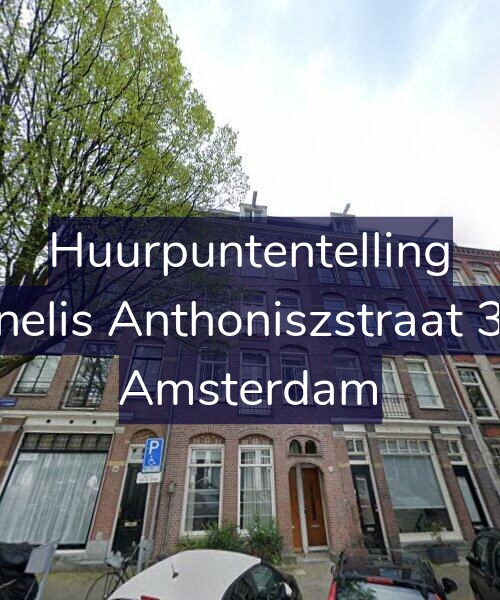 Foto gevel Huurpuntentelling voor Cornelis Anthoniszstraat 34-1, Amsterdam