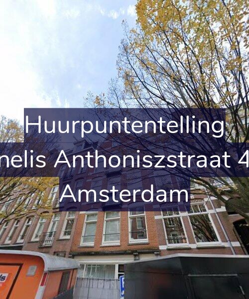 Foto gevel Huurpuntentelling voor Cornelis Anthoniszstraat 46-3, Amsterdam