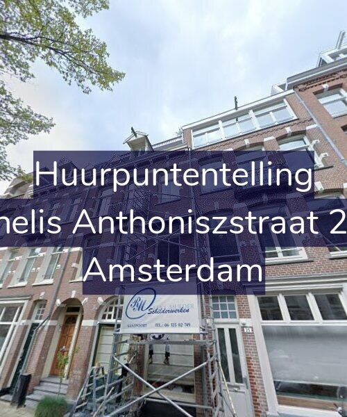 Foto gevel Huurpuntentelling voor Cornelis Anthoniszstraat 23-H, Amsterdam