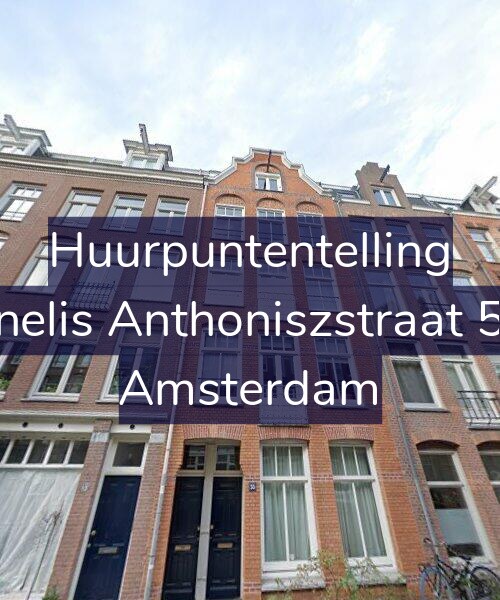 Foto gevel Huurpuntentelling voor Cornelis Anthoniszstraat 55-2, Amsterdam