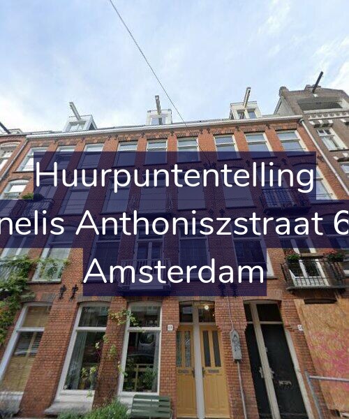 Foto gevel Huurpuntentelling voor Cornelis Anthoniszstraat 69-3, Amsterdam