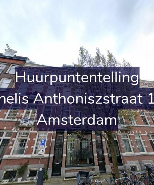 Foto gevel Huurpuntentelling voor Cornelis Anthoniszstraat 16-1, Amsterdam