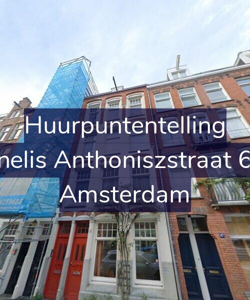 Foto gevel Huurpuntentelling voor Cornelis Anthoniszstraat 65-3, Amsterdam
