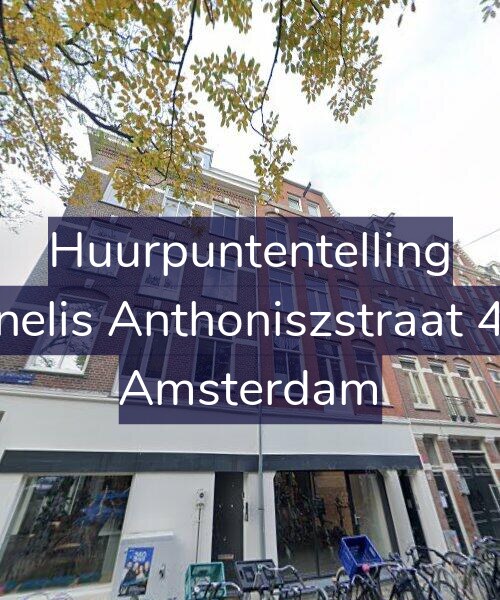 Foto gevel Huurpuntentelling voor Cornelis Anthoniszstraat 41-4, Amsterdam