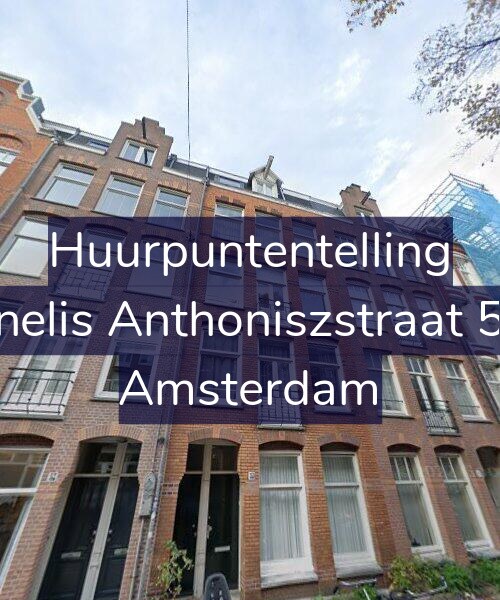 Foto gevel Huurpuntentelling voor Cornelis Anthoniszstraat 59-3, Amsterdam