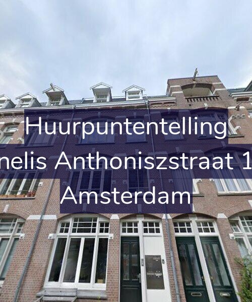 Foto gevel Huurpuntentelling voor Cornelis Anthoniszstraat 17-3, Amsterdam