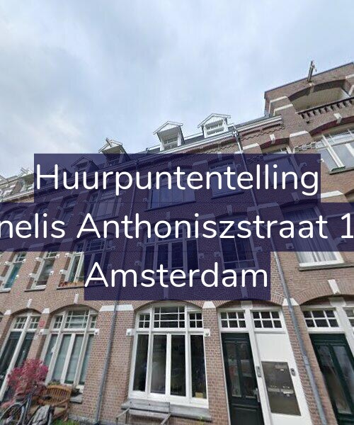 Foto gevel Huurpuntentelling voor Cornelis Anthoniszstraat 17-2, Amsterdam