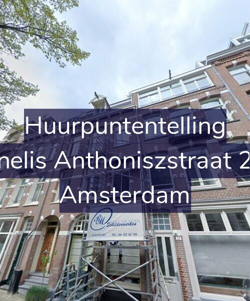 Foto gevel Huurpuntentelling voor Cornelis Anthoniszstraat 23-1, Amsterdam