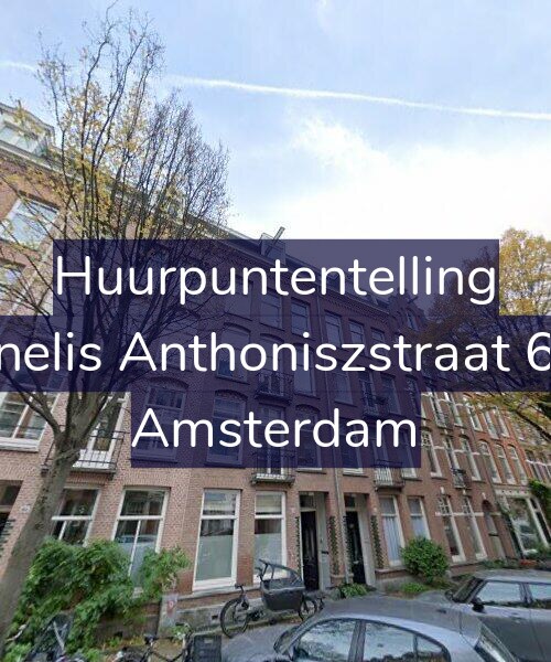Foto gevel Huurpuntentelling voor Cornelis Anthoniszstraat 64-2, Amsterdam