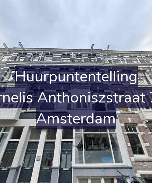 Foto gevel Huurpuntentelling voor Cornelis Anthoniszstraat 7-1, Amsterdam