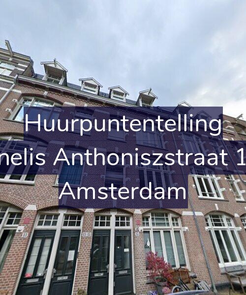 Foto gevel Huurpuntentelling voor Cornelis Anthoniszstraat 15-1, Amsterdam