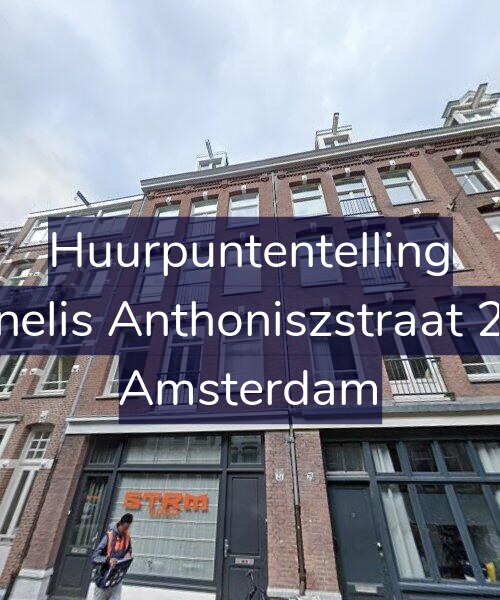 Foto gevel Huurpuntentelling voor Cornelis Anthoniszstraat 27-4, Amsterdam