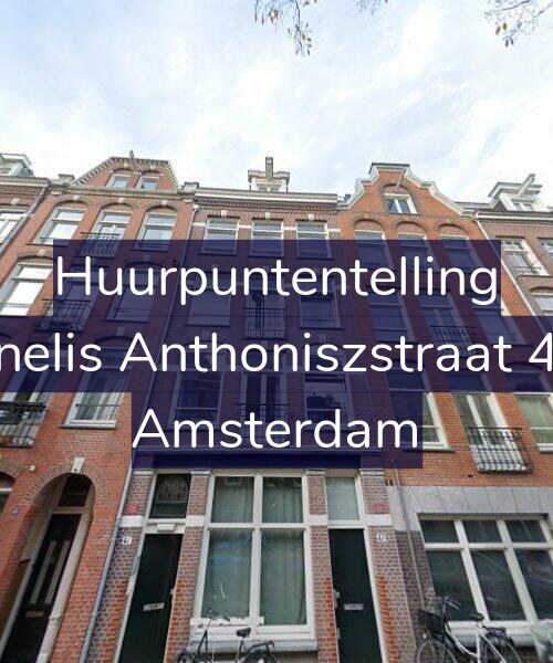 Foto gevel Huurpuntentelling voor Cornelis Anthoniszstraat 47-3, Amsterdam