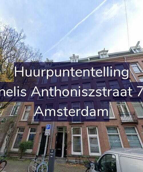 Foto gevel Huurpuntentelling voor Cornelis Anthoniszstraat 70-3, Amsterdam