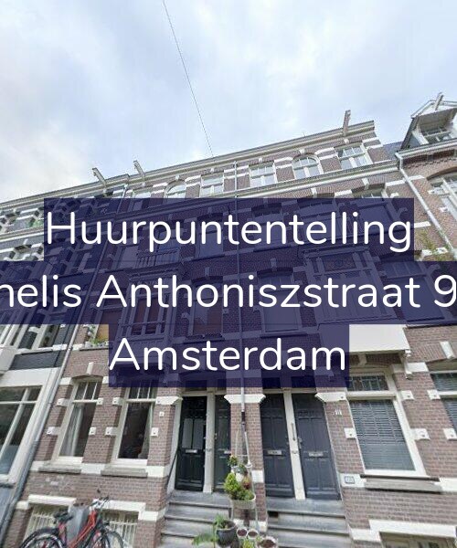 Foto gevel Huurpuntentelling voor Cornelis Anthoniszstraat 9-3A, Amsterdam