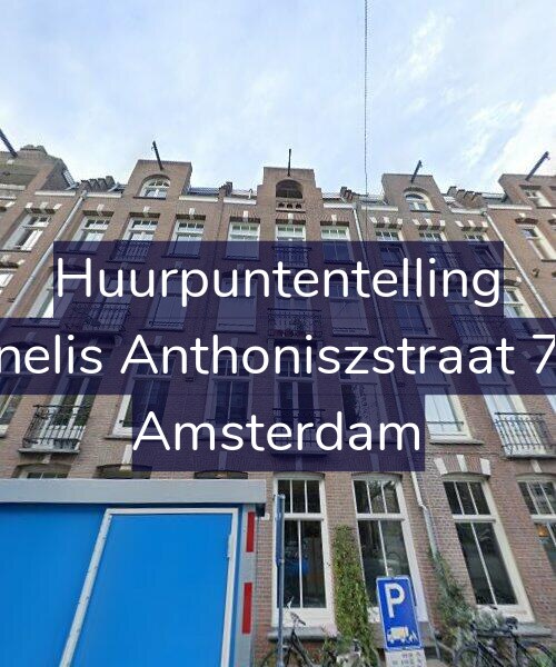 Foto gevel Huurpuntentelling voor Cornelis Anthoniszstraat 77-2, Amsterdam