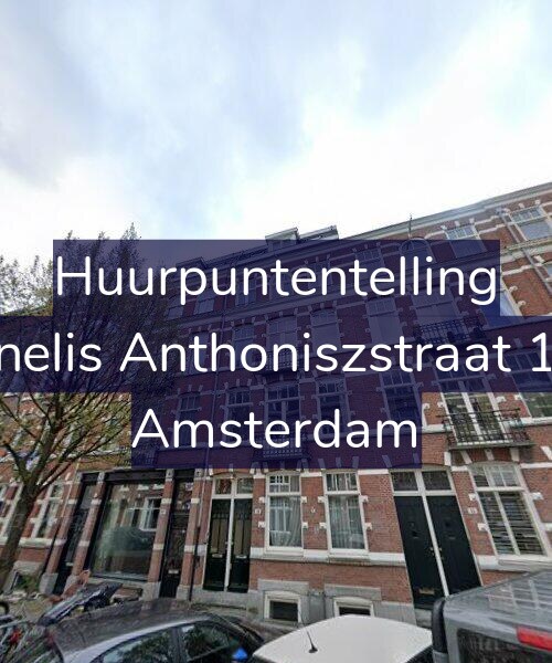 Foto gevel Huurpuntentelling voor Cornelis Anthoniszstraat 14-1, Amsterdam