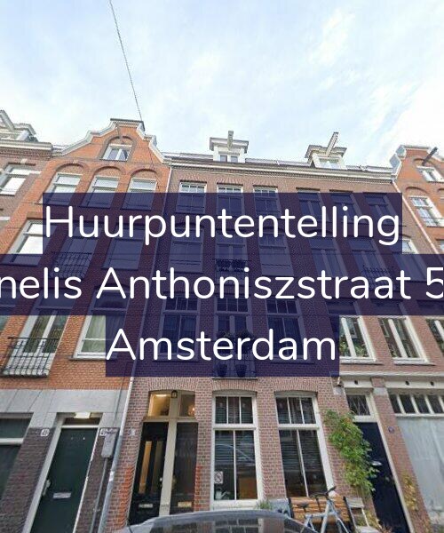 Foto gevel Huurpuntentelling voor Cornelis Anthoniszstraat 51-3, Amsterdam