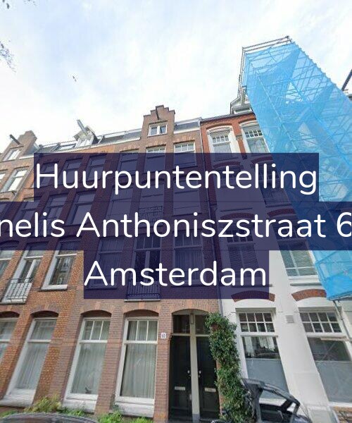 Foto gevel Huurpuntentelling voor Cornelis Anthoniszstraat 61-3, Amsterdam