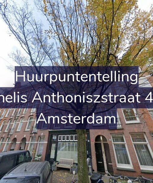 Foto gevel Huurpuntentelling voor Cornelis Anthoniszstraat 48-H, Amsterdam