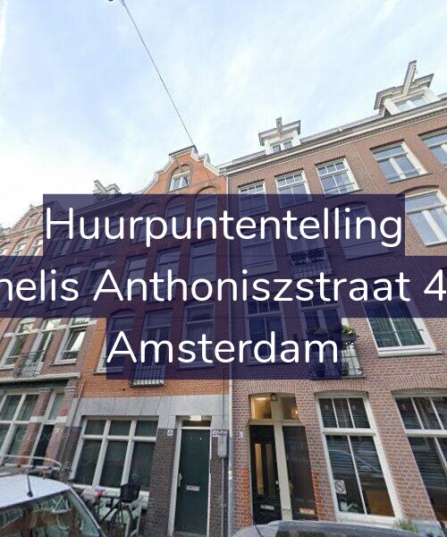Foto gevel Huurpuntentelling voor Cornelis Anthoniszstraat 49-H, Amsterdam