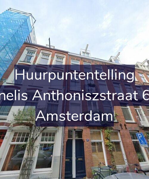 Foto gevel Huurpuntentelling voor Cornelis Anthoniszstraat 67-4, Amsterdam