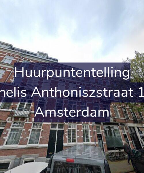 Foto gevel Huurpuntentelling voor Cornelis Anthoniszstraat 12-1, Amsterdam
