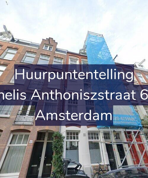 Foto gevel Huurpuntentelling voor Cornelis Anthoniszstraat 63-H, Amsterdam